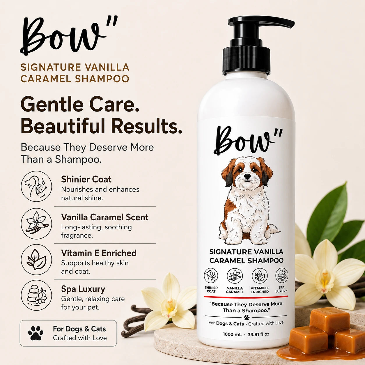 SIGNATURE VANNILA CARAMEL SHAMPOO